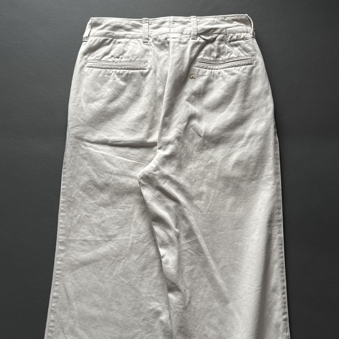 まりりん 様！【定番】45R おこめチノのシャルロットパンツ 2 ホワイト