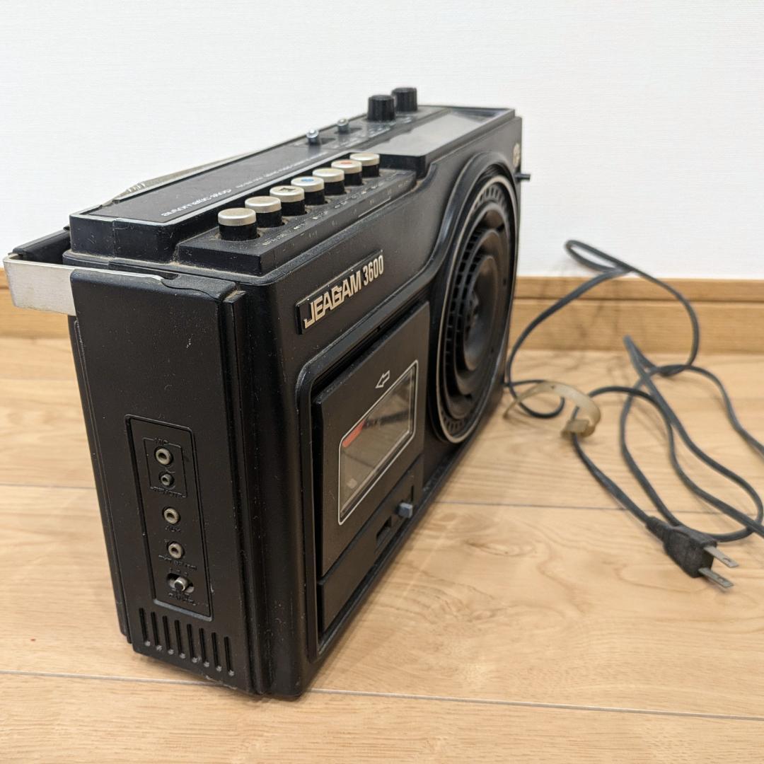 送料無料 三菱電機 JEAGAM ラジオカセット JR-3600 ジャンク品
