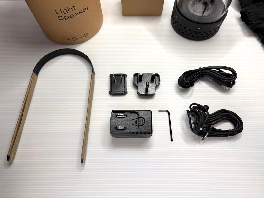 【未使用品】TRANSPARENT ランタン ライト スピーカー