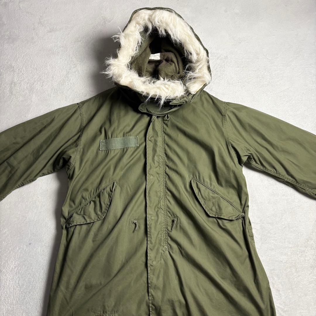 美品70s 実物　米軍　USARMY m65 フィッシュテールコート　フルセット