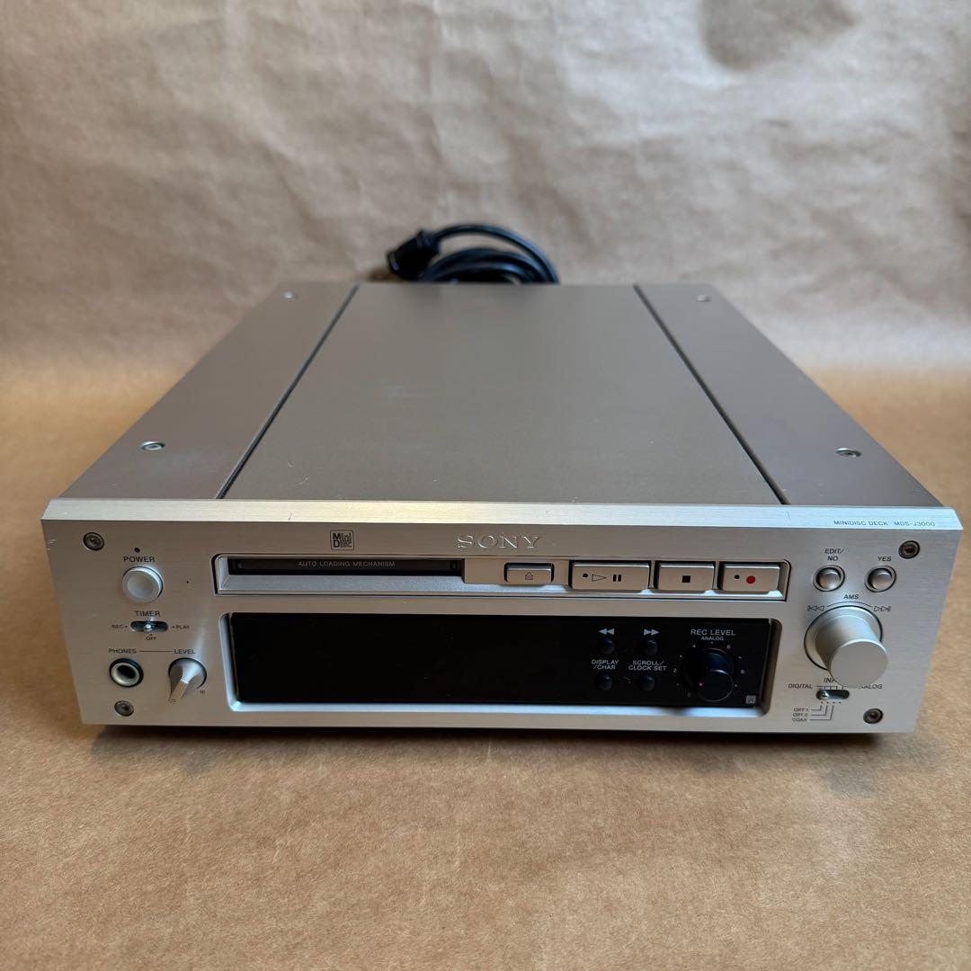 SONY/コンポ#5000シリーズ /ミニディスクデッキ/MDS-J3000