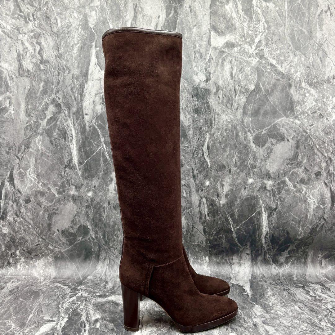 ✨️最高級✨ロロピアーナ Loropianaロングブーツ 24.5裏地カシミヤ