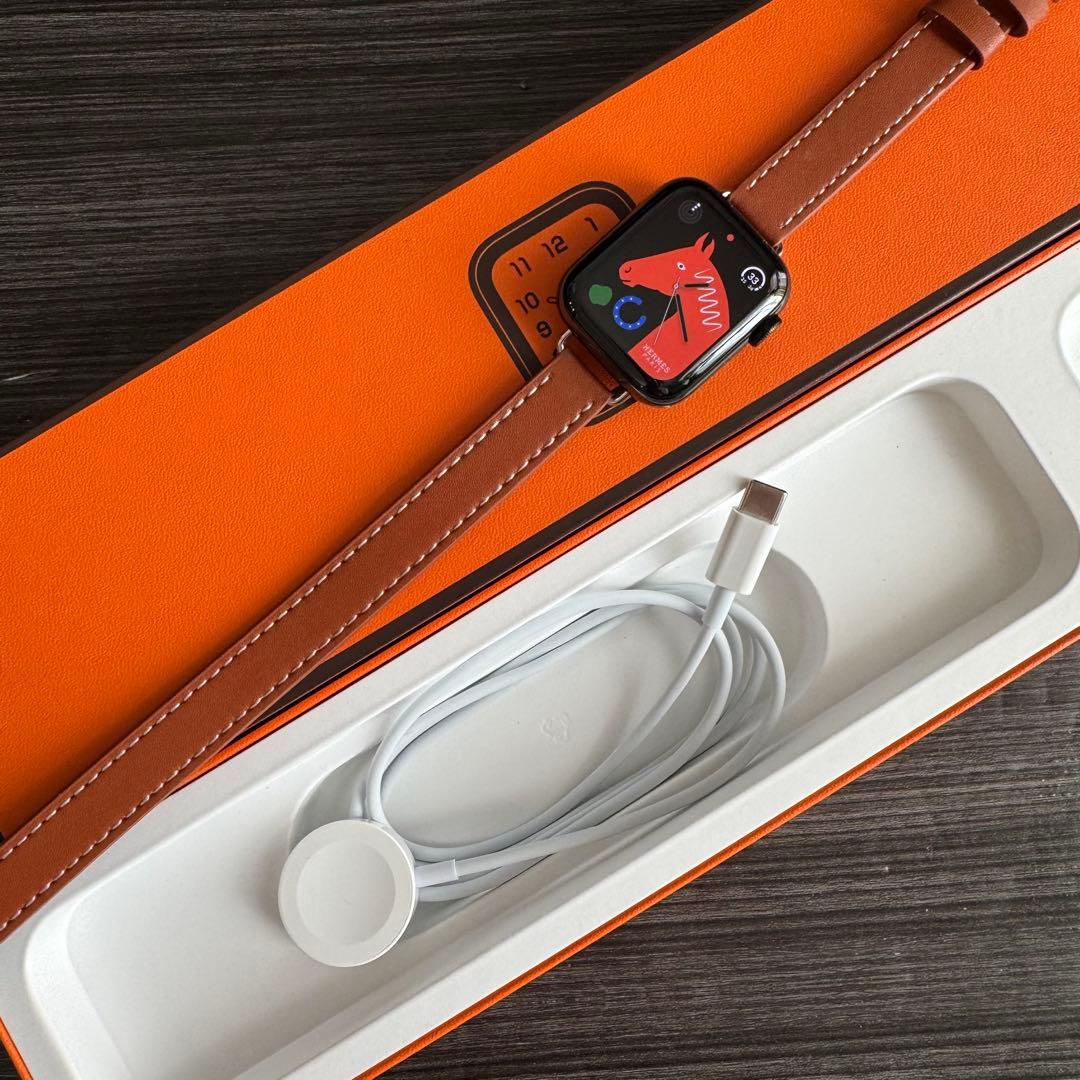 2826 極美品　Apple Watch エルメス　シリーズ6 ブラック