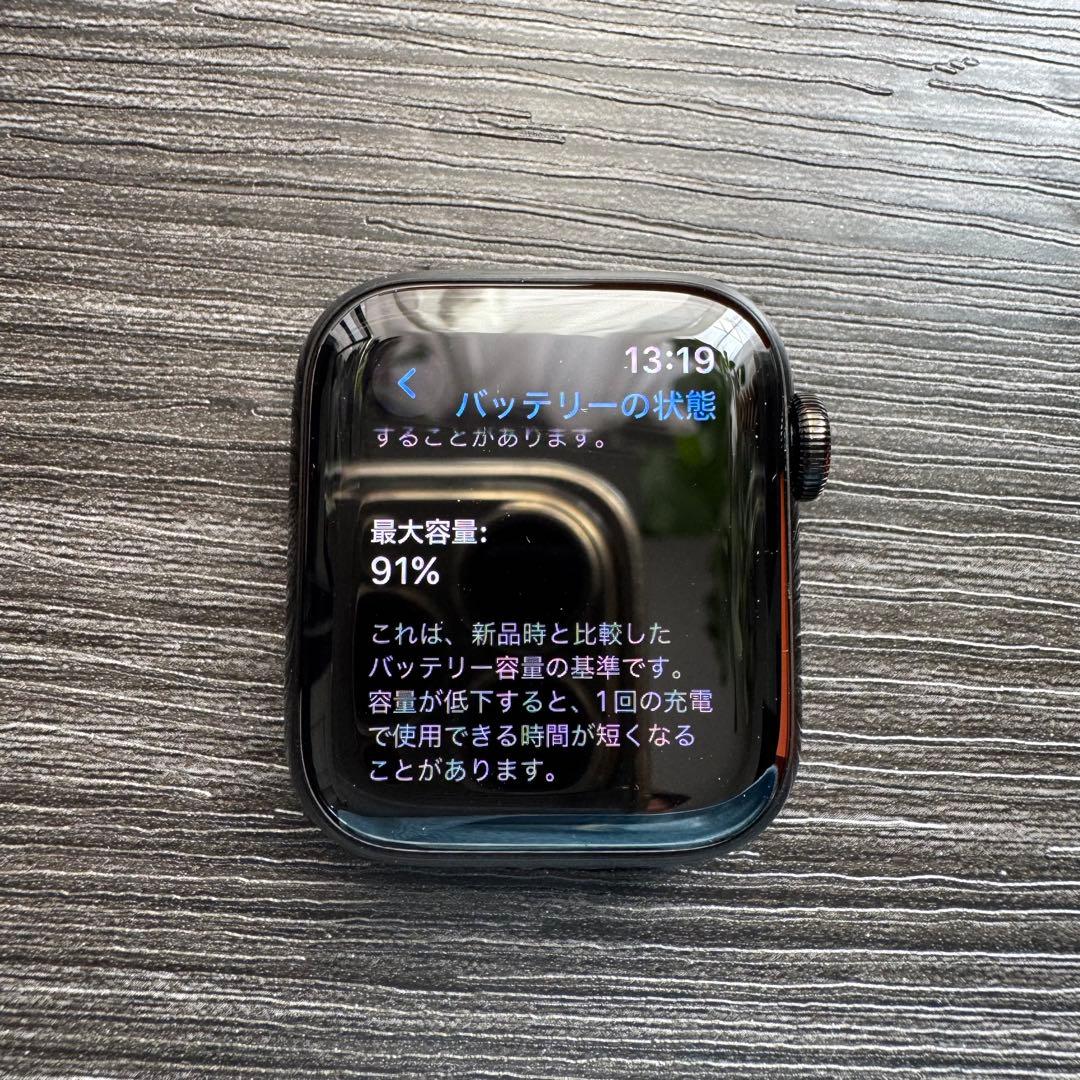 2826 極美品　Apple Watch エルメス　シリーズ6 ブラック