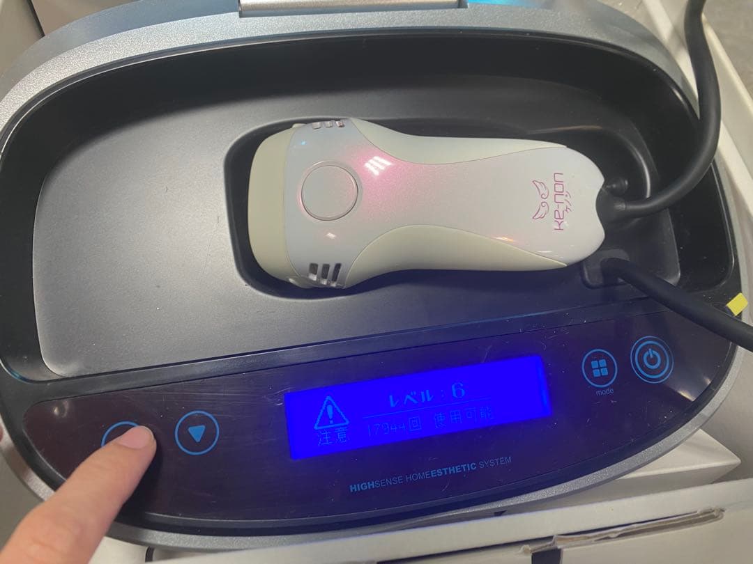 KE-NON ケノン NIPL-2080 Ver.6.0 家庭用光脱毛器 脱毛器