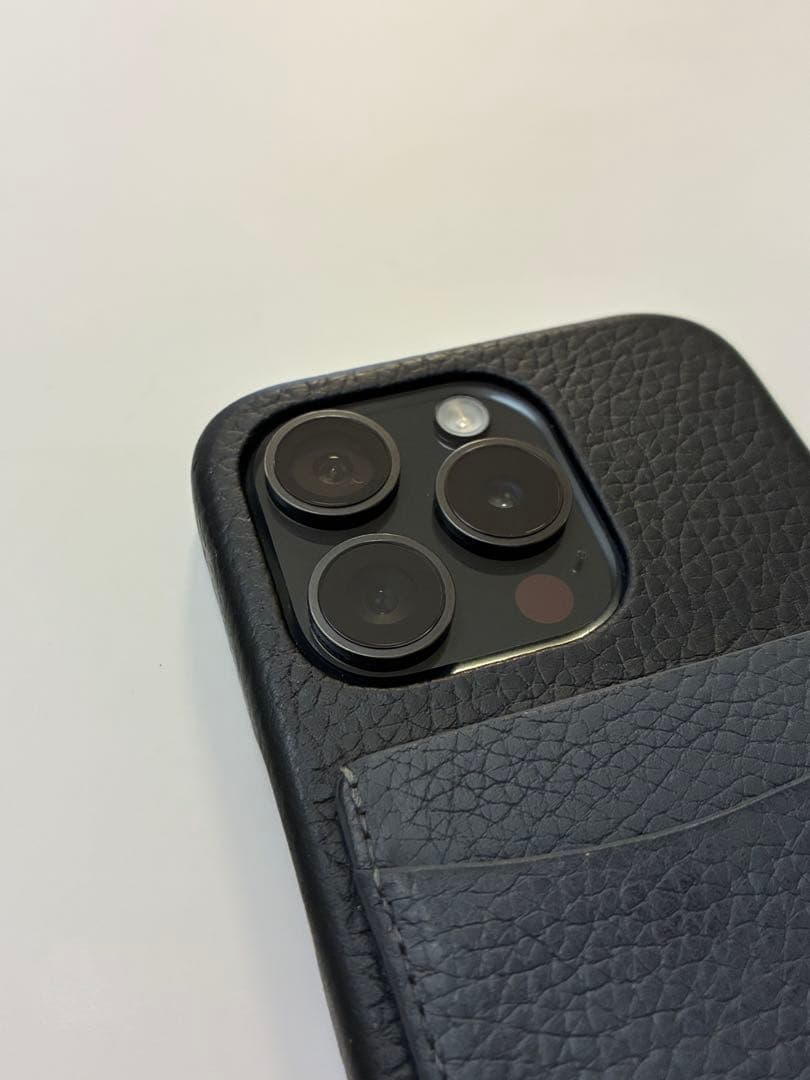 【値下げ3/15】Apple iPhone 15 Pro ブラック + ケース