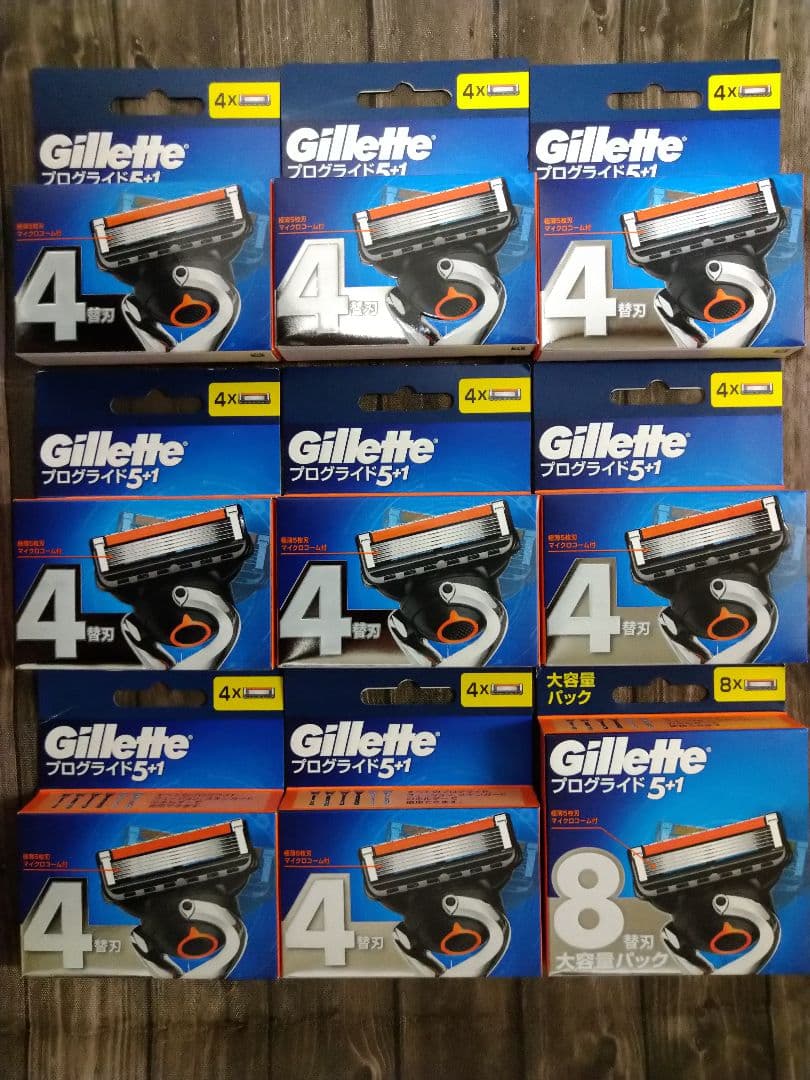 【まとめ売り】Gilletteプログライド5＋1　替刃