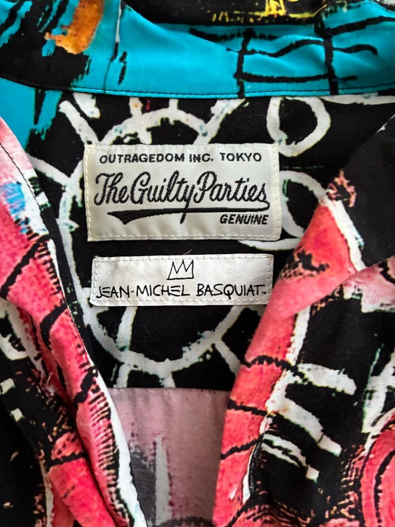 ワコマリア　WACKO バスキア 半袖シャツ　Sサイズ