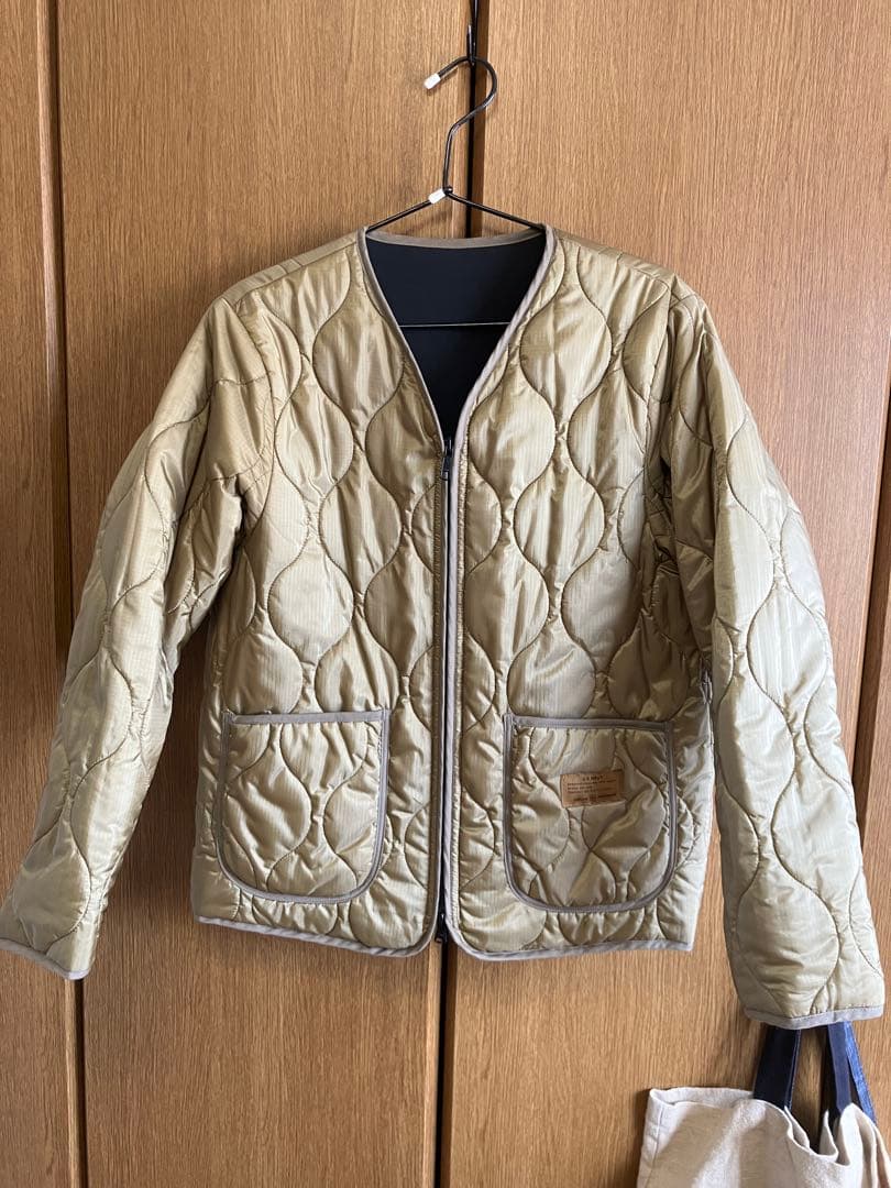 【uniform experiment】リバーシブルジップライナーブルゾン