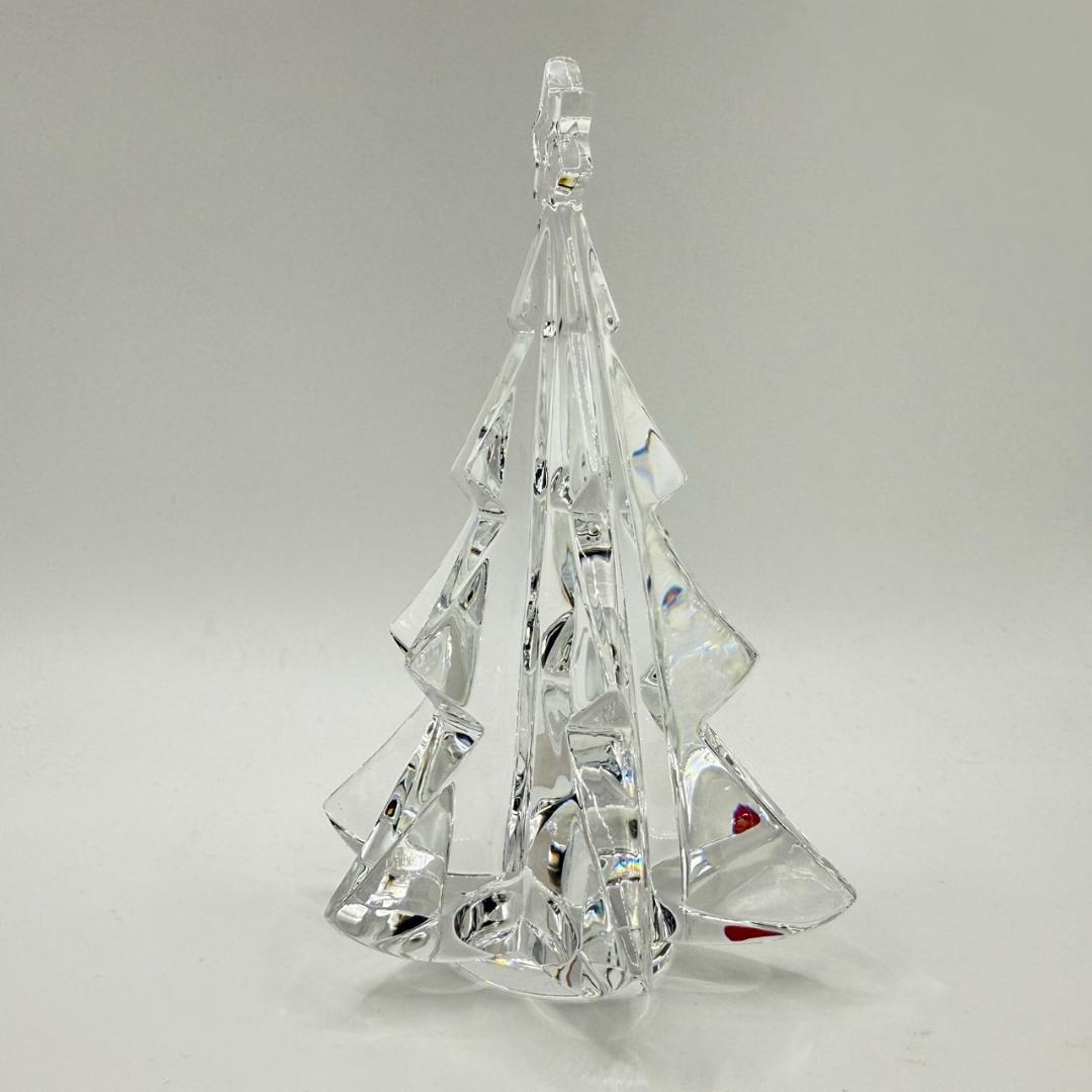 BACCARAT バカラ クリスマスツリー オブジェ クリスタル クリア