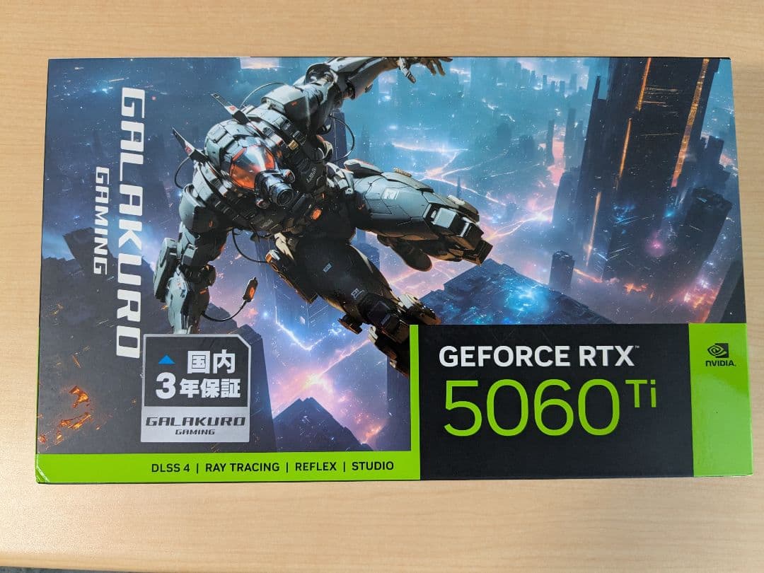 【新品・未開封】玄人志向 GEFORCE RTX 5060 Ti 16GB