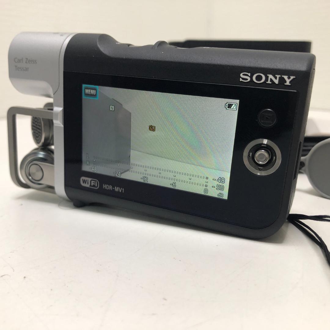 【美品】SONY HDR-MV1 ビデオカメラ本体 ケース付き　250612-1