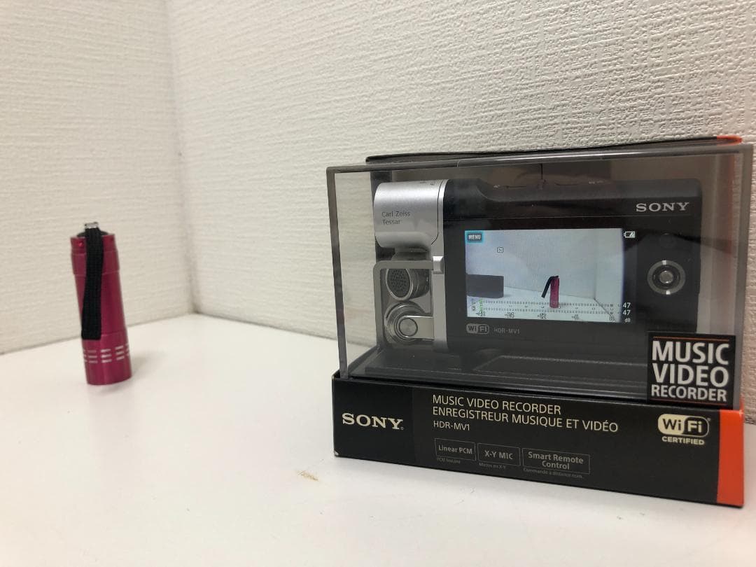 【美品】SONY HDR-MV1 ビデオカメラ本体 ケース付き　250612-1
