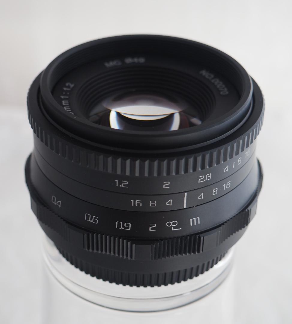 【美品】35mm F1.2 レンズ　フォーカスマイクロフォーサーズ
