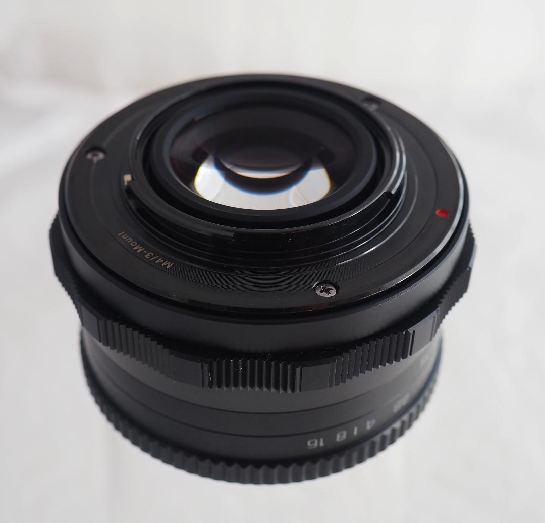 【美品】35mm F1.2 レンズ　フォーカスマイクロフォーサーズ