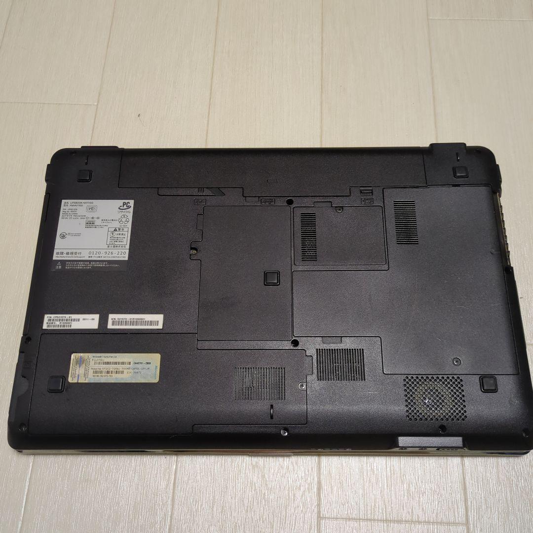 富士通 Lifebook ブラック