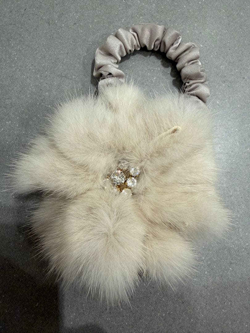 Complex Biz コンプレックスビズ　ミンクファーヘアゴム