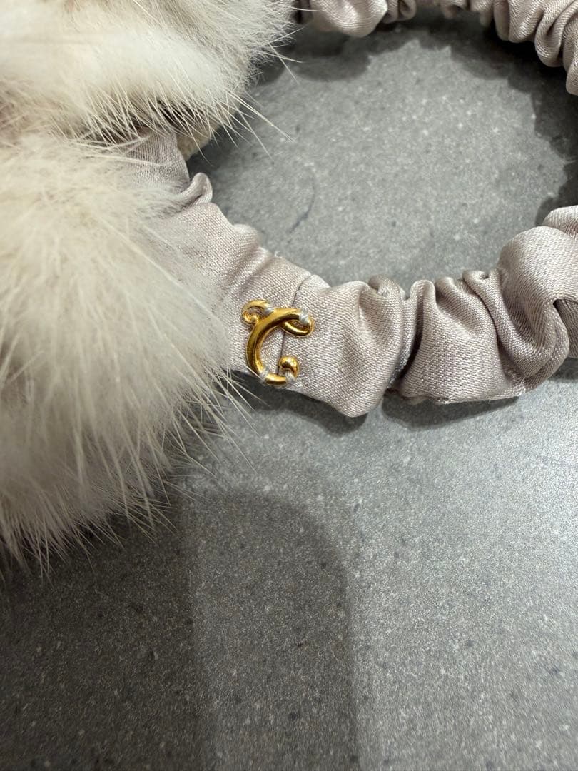 Complex Biz コンプレックスビズ　ミンクファーヘアゴム