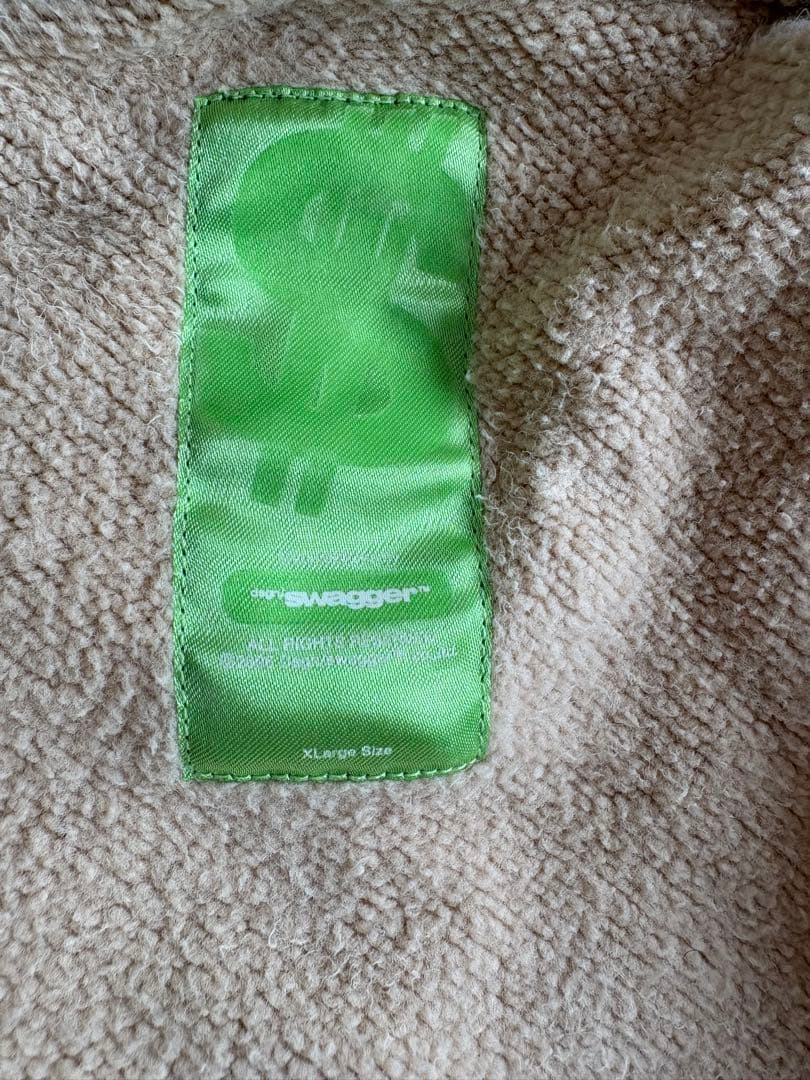 トップス swagger camouflage design zip up hoodie