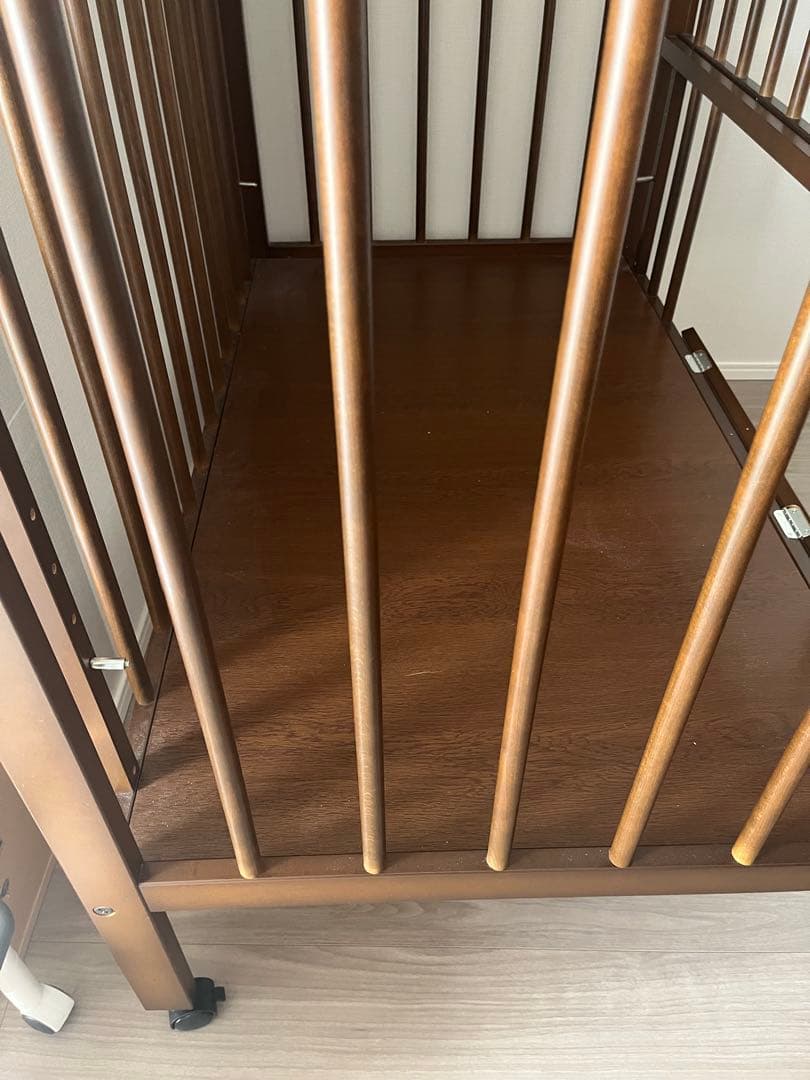 サワベビー　ベビーベッド　スノコ70cm×120cm+ベビー敷布団