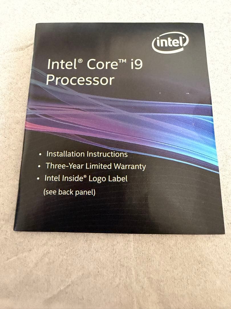 CPU Intel core i9 9900k