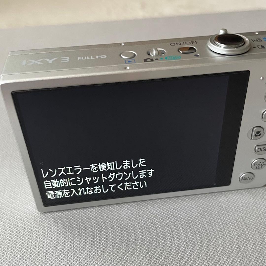 【故障あり】Canon IXY3 PC1736 コンパクトデジタルカメラ