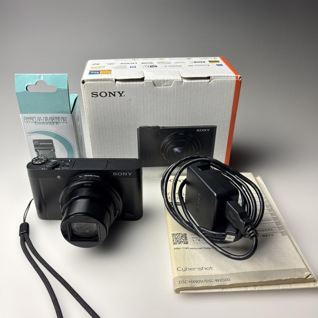 【ジャンク品】ソニーSONYCyber-shotDSC-WX500ブラック