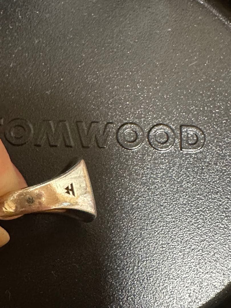 TOMWOOD Mini Signet Cushion 44 指輪　リング