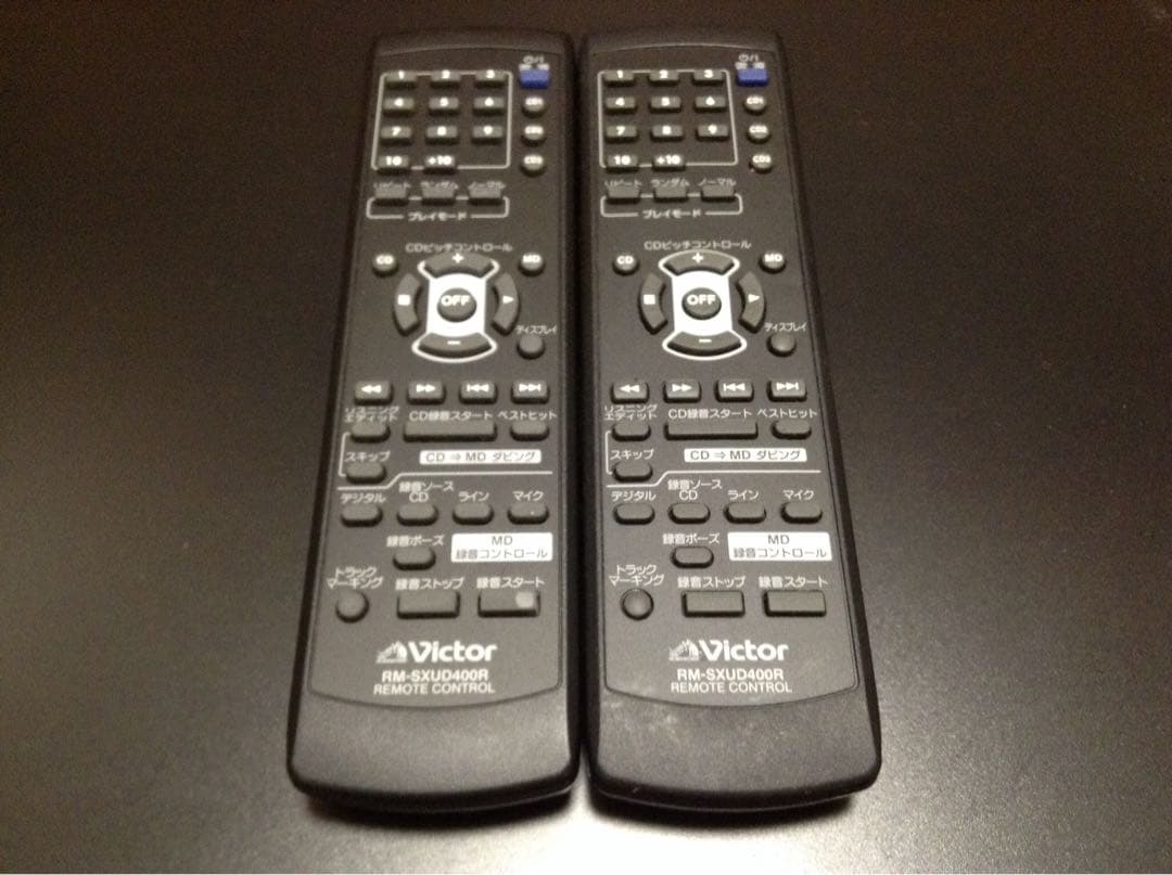 【ほぼ未使用】日本ビクター 業務用CD/MDコンビネーションデッキ