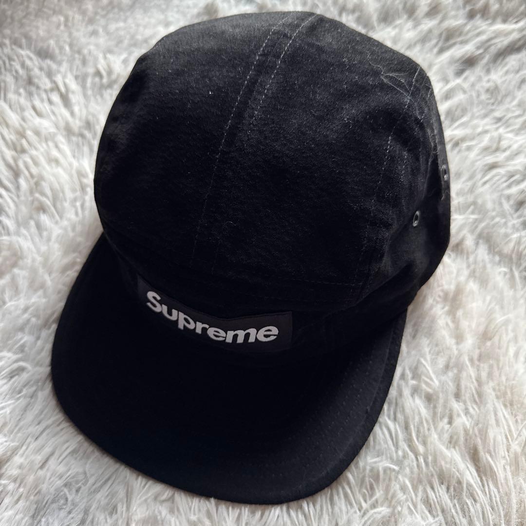 帽子 Supreme suede camp cap