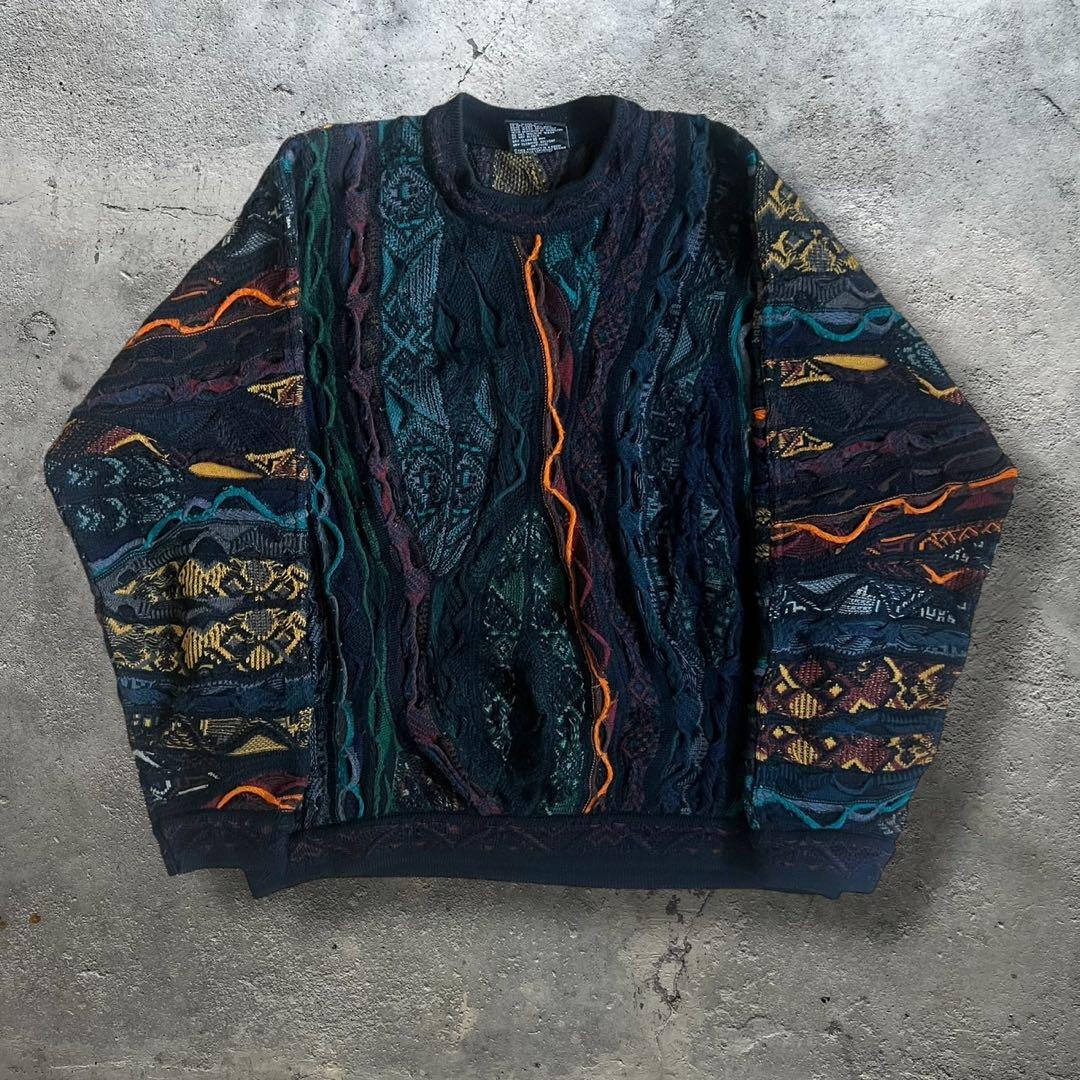 トップス COOGI heavy weight 3D knit good color