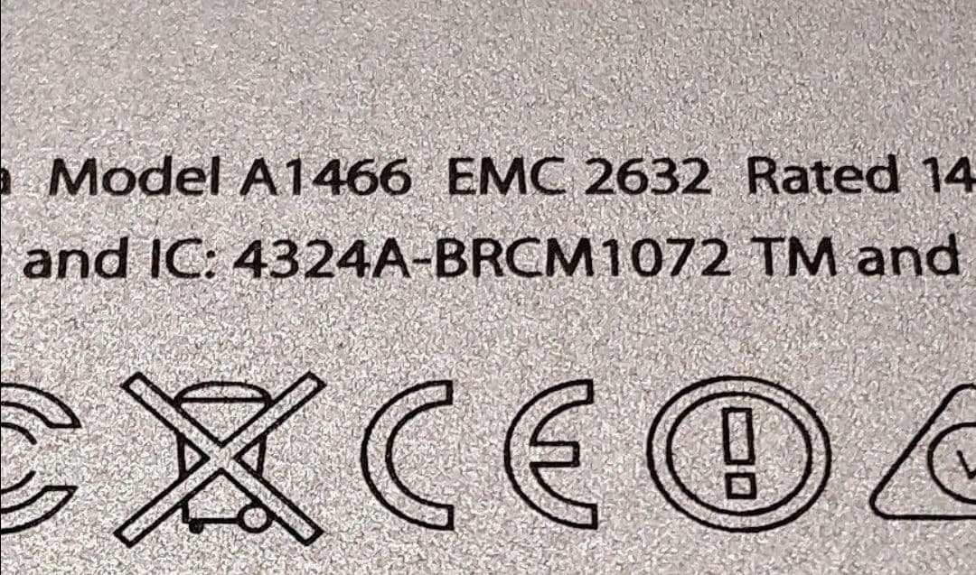 MacBook本体 MacBook Air 2013 A1466