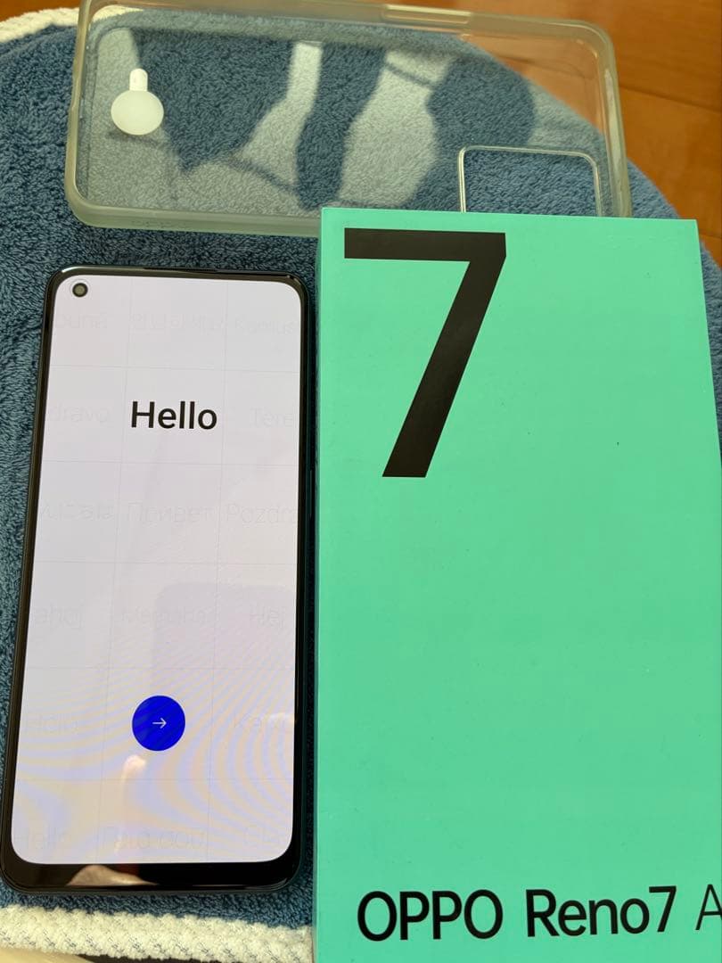 OPPO Reno7 A 本体 元箱ケース付き