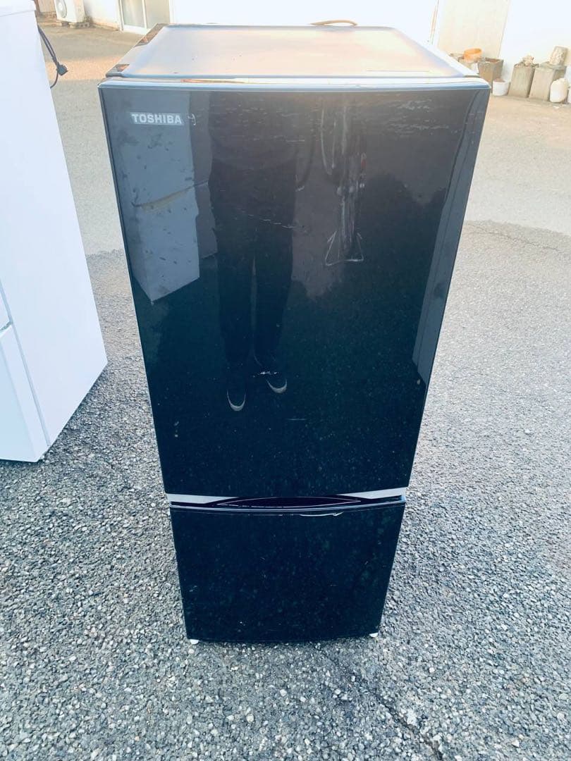 ♻️送料設置無料　TOSHIBA ノンフロン冷蔵庫 GR-M15BS