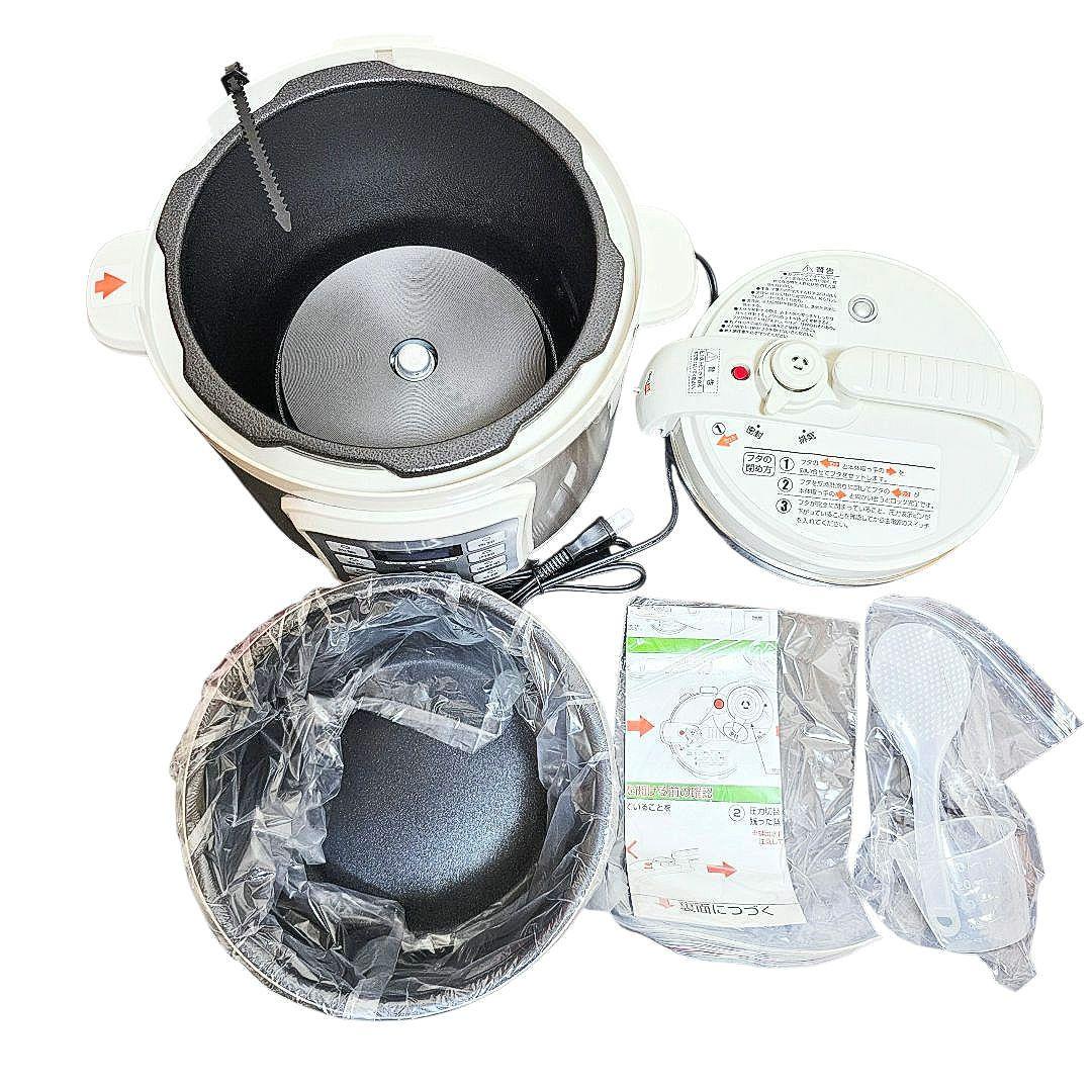 新品 D&S 電気圧力鍋 STL-EC50R 4L 933