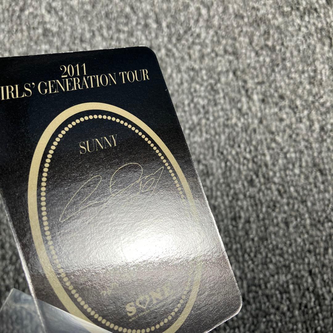少女時代 サニー SONE限定 トレカ　韓国盤　公式　レア　Sunny