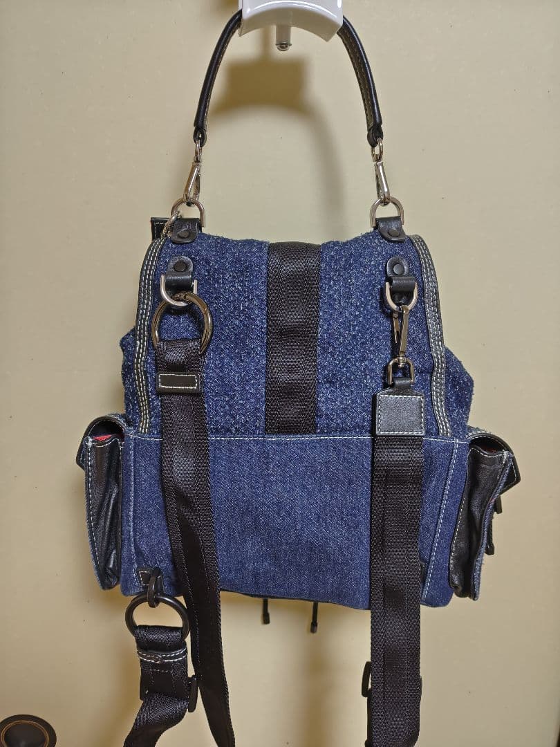 DIESEL MISS-MATCH BACKPACK デニム リュック