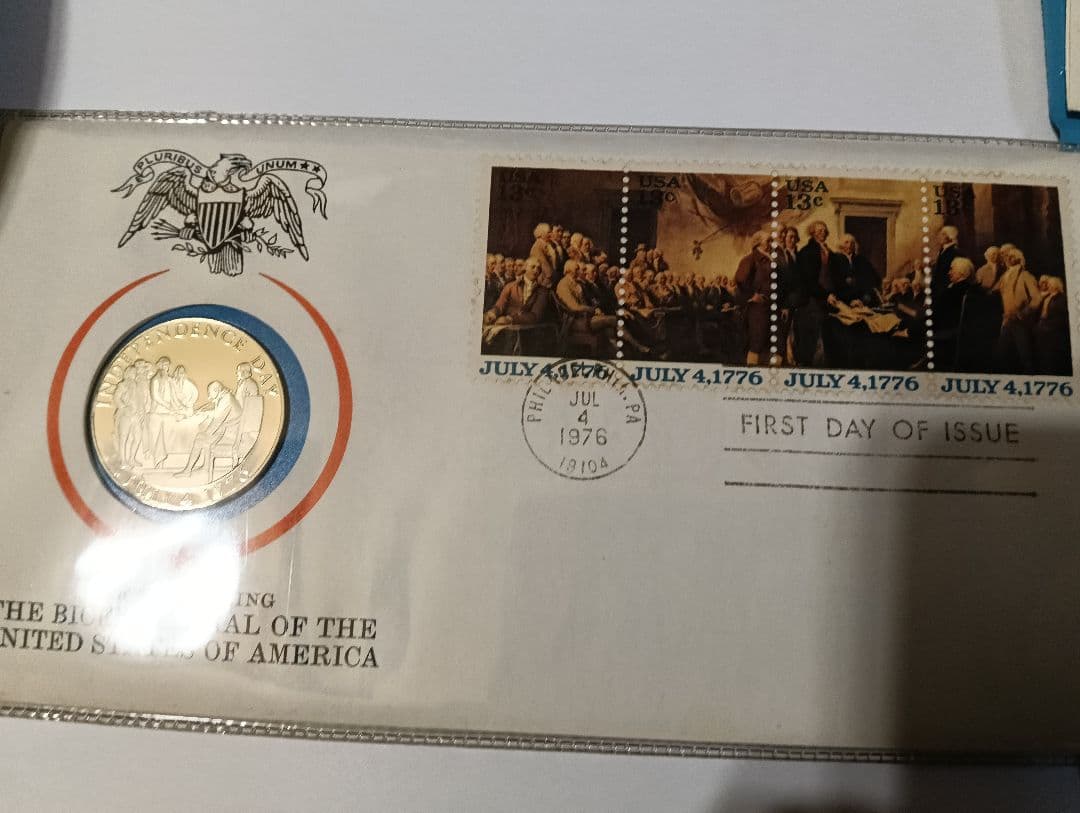 カナダ国立公園100周年記念1ドル銀貨 ＆ アメリカ独立200周年記念銀貨