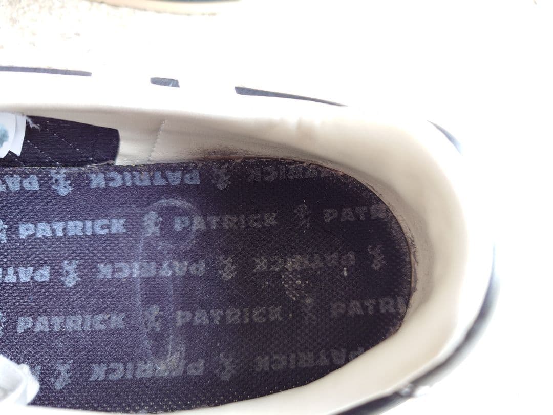 【定番／日本製】PATRICK PAMIR BLK 44 レザースニーカー