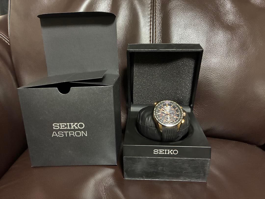 セイコー アストロン SBXB055 GPSソーラー ブラック文字盤