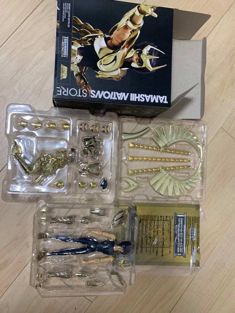 聖闘士星矢のTAMASHII NATIONS限定フィギュア5体セット