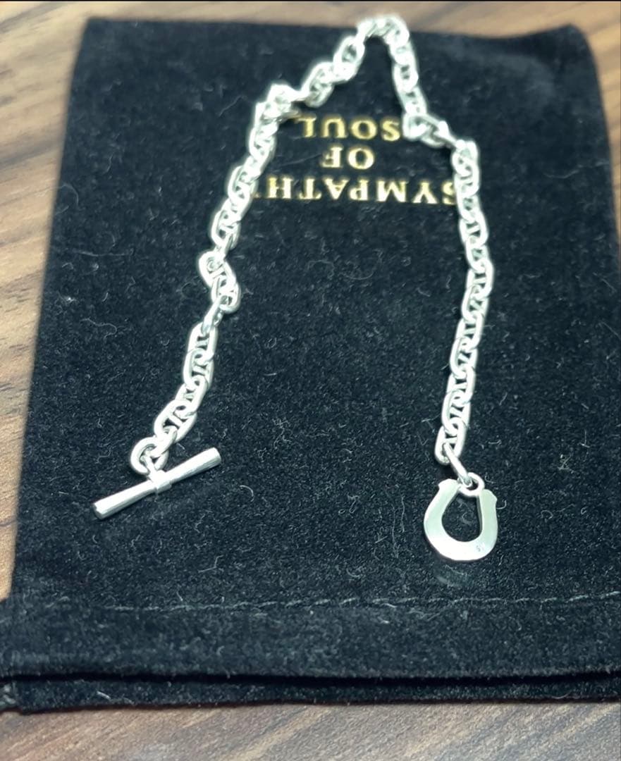 赤字覚悟！【美品　清掃済み】SYMPATHY OF SOUL ブレスレット