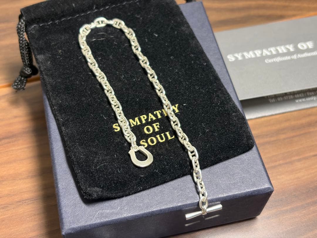 赤字覚悟！【美品　清掃済み】SYMPATHY OF SOUL ブレスレット