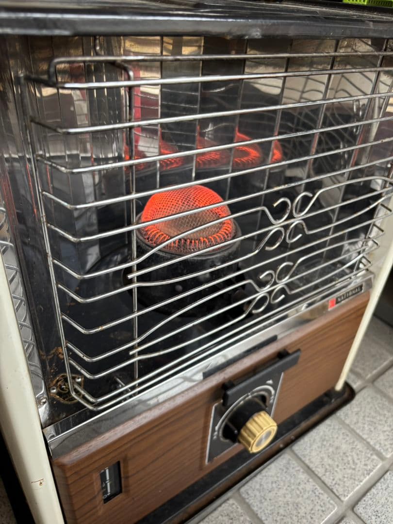 【引き取り限定】昭和レトロ ナショナル 石油ストーブ OS-2306R