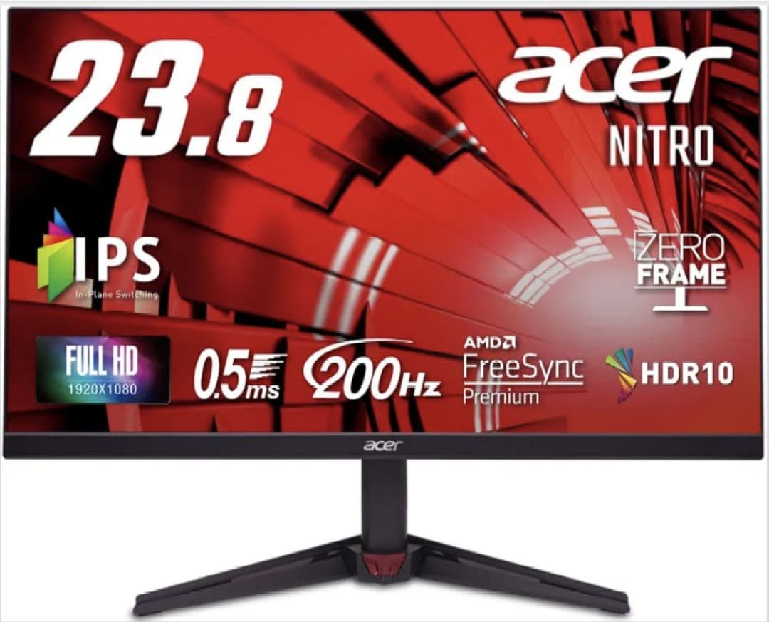 エイサー ゲーミングモニター VG240YX1bmiipx