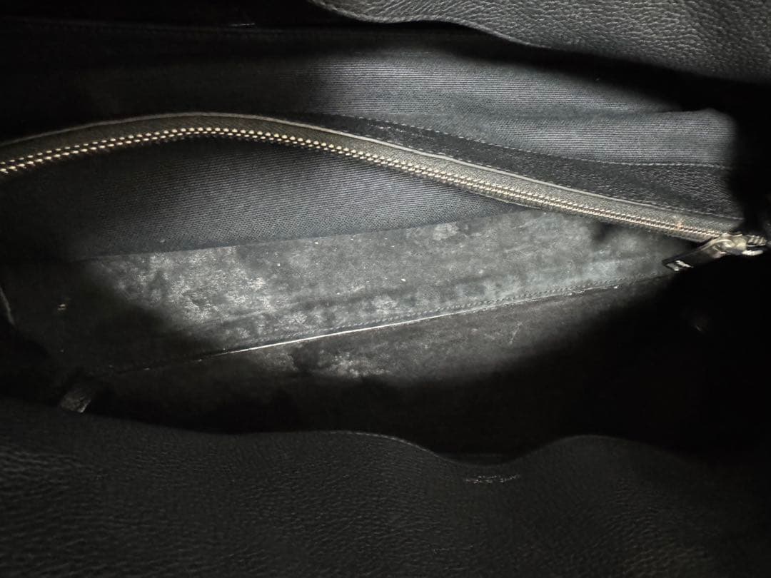 サンローラン 2way ショルダー サックドジュール ラージ　黒