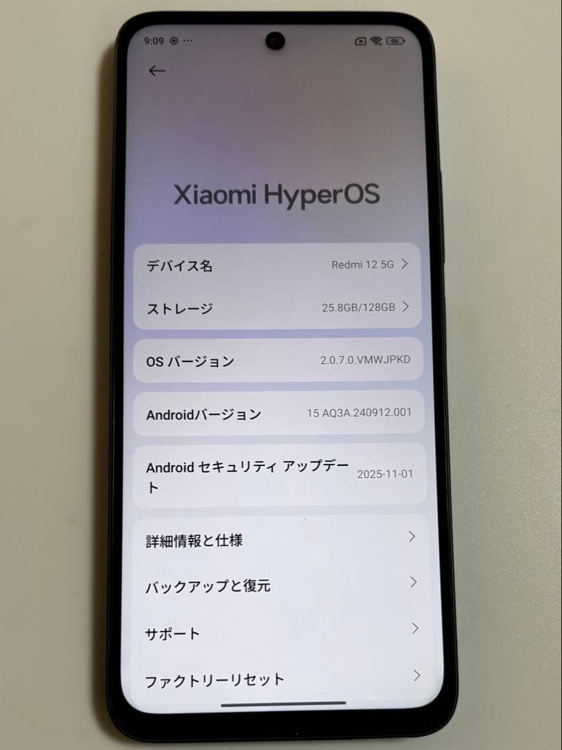 128GB XIG03 Xiaomi Redmi 12 5G au SIMフリー