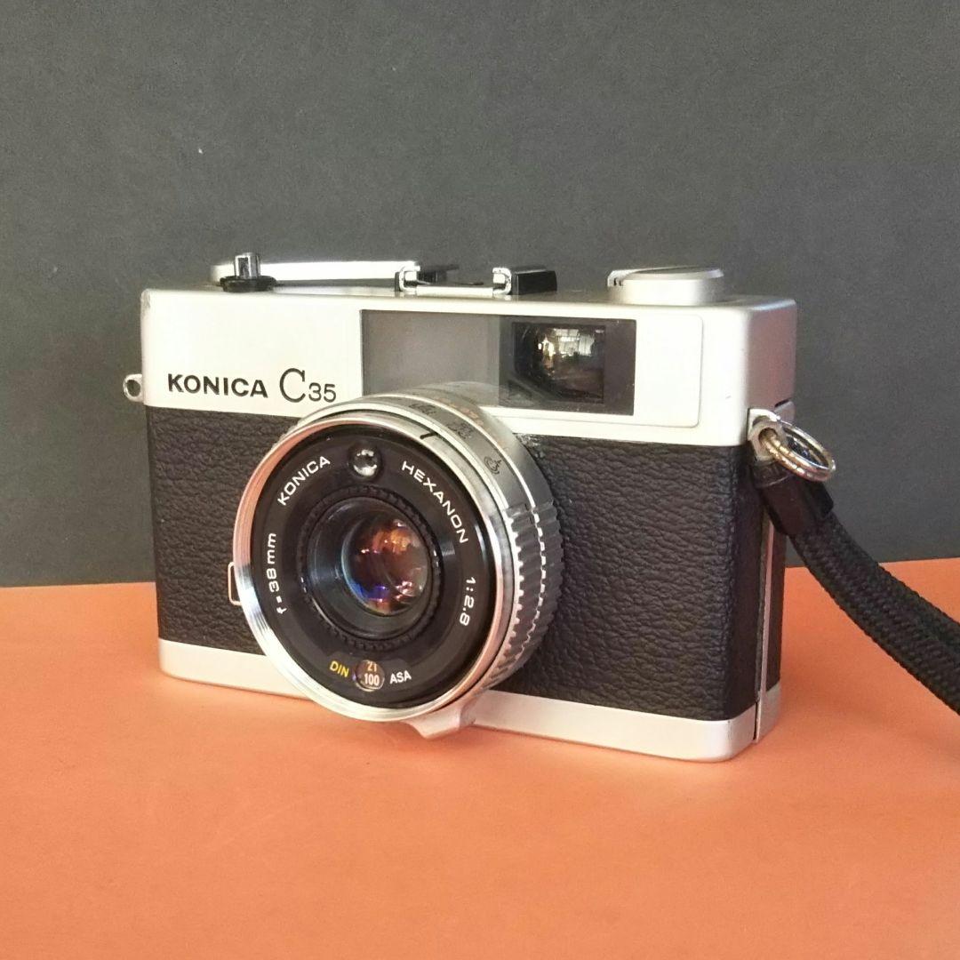 フィルムカメラ 希少種 【完動品】コニカC35V