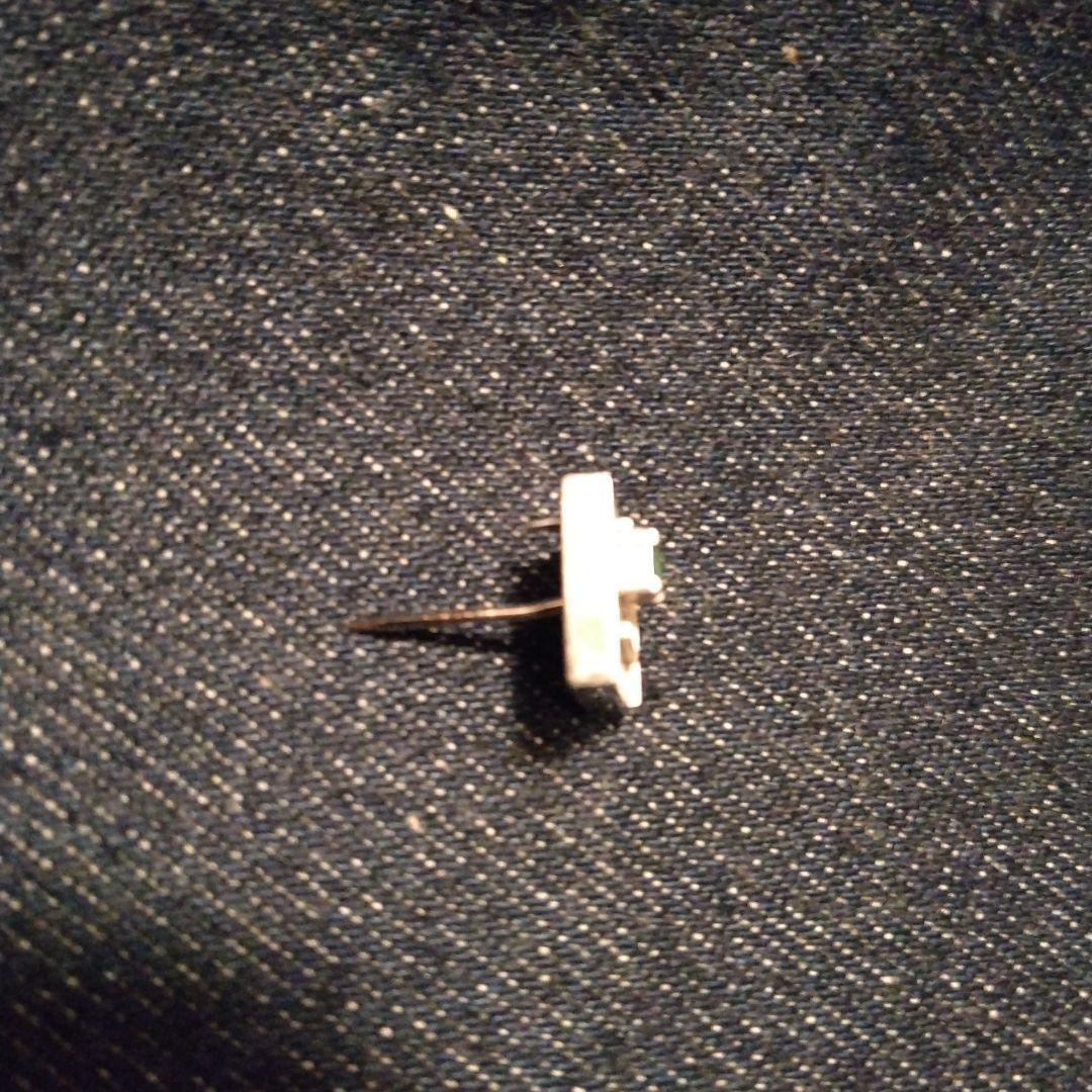 K14WG タイピン　ビンテージ　中古品　スーツ　ネクタイ