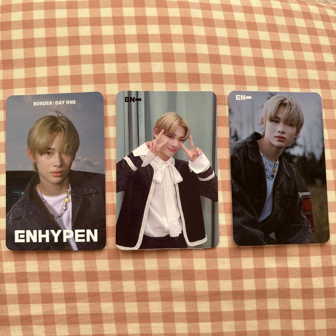 ENHYPEN BORDER: DAY ONE ニキ3枚セット